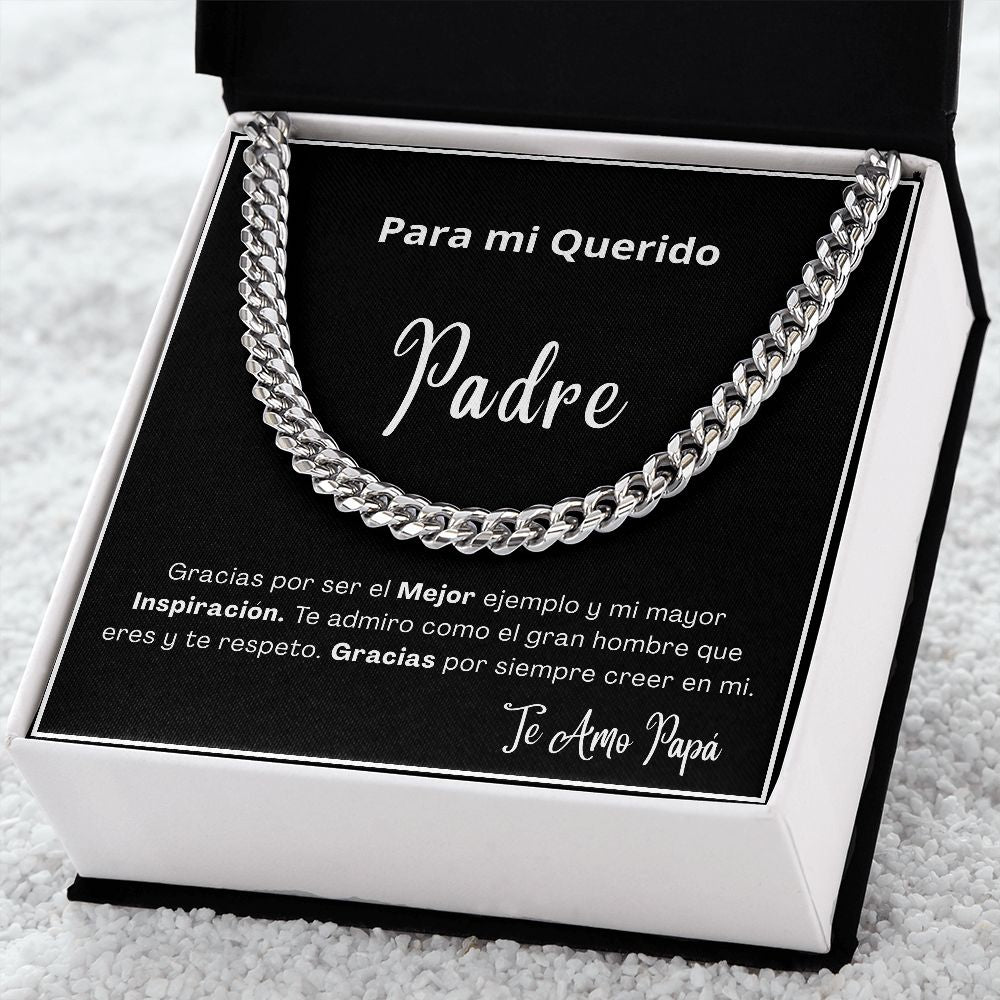 Gift for Dad in Spanish - Gracias por Ser El Mejor Ejemplo